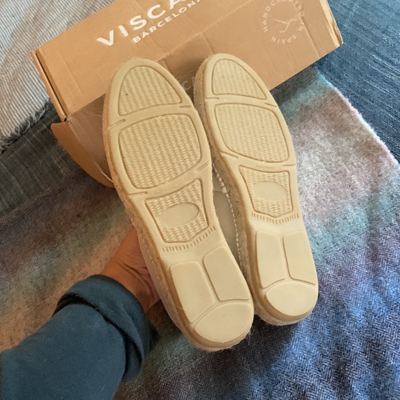 NEW IN BOX VISCATA Beige Espadrille Loafers // Size 44 [Shipping without box] - Picture 2 of 5